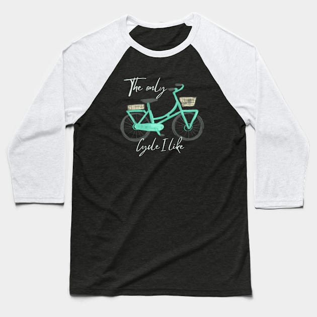 Bicycle lover, Cycling lover Baseball T-Shirt by Kikapu creations